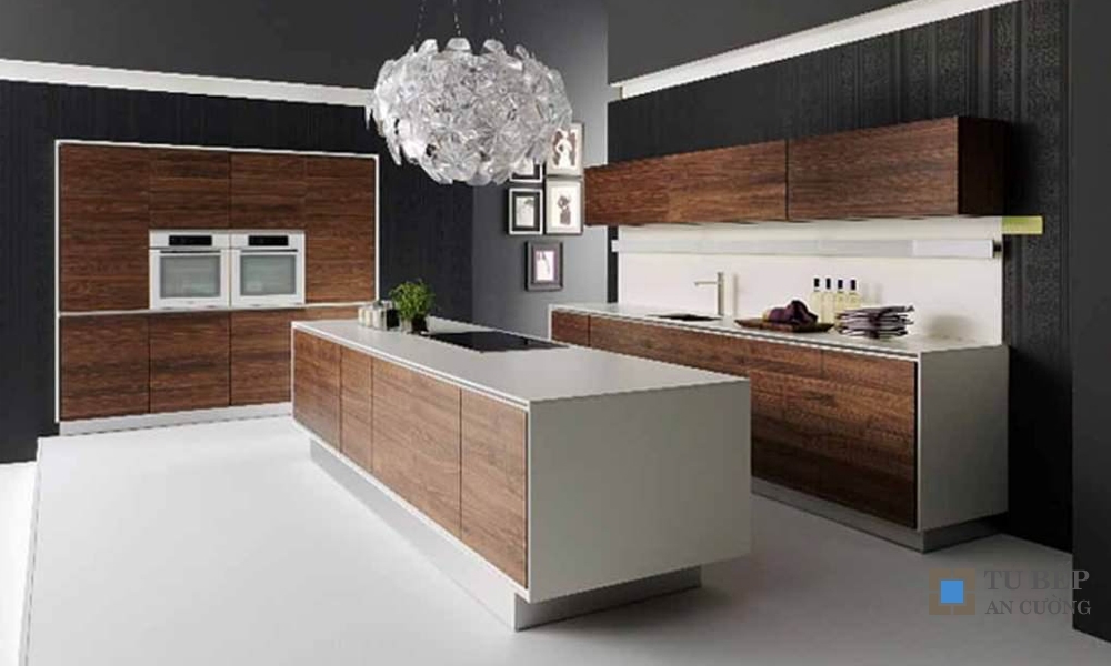 Tủ bếp hiện đại dành cho nhà biệt thự Mẫu 054