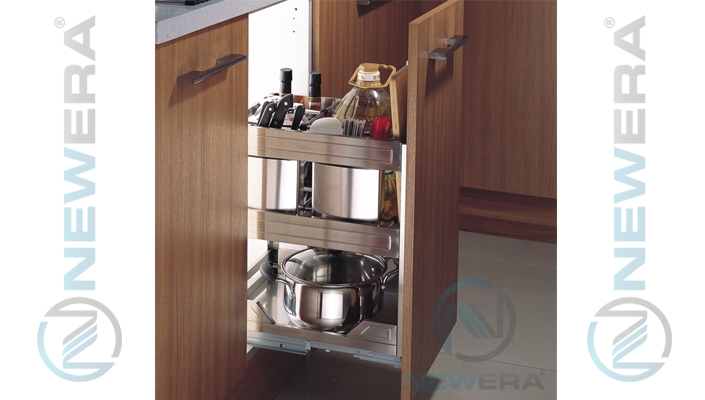 Giá đựng gia vị, chai lọ, giảm chấn inox hộp
