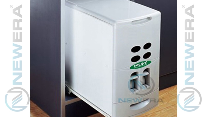 Thùng gạo NewEra 18kg tự động 2 nút nhấn mỗi lần 150g/300g