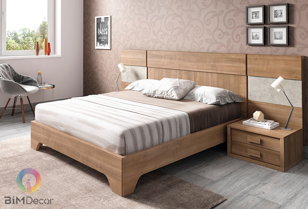 Giường ngủ gỗ công nghiệp hiện đại GN05