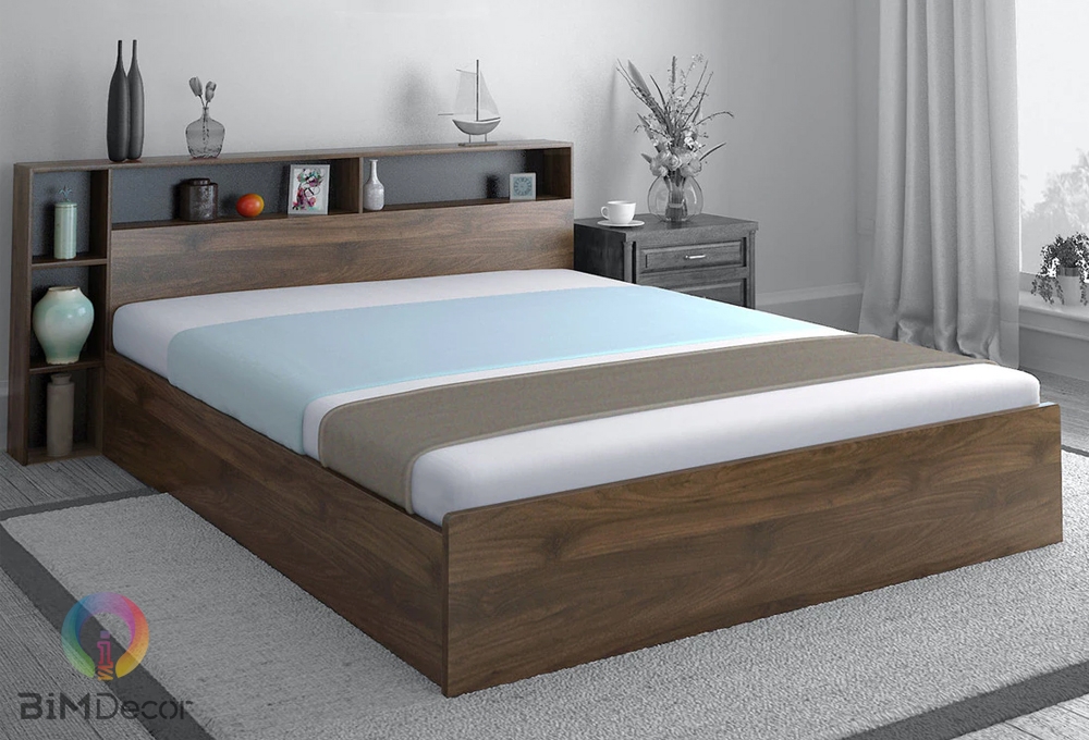 Giường ngủ gỗ công nghiệp hiện đại GN06